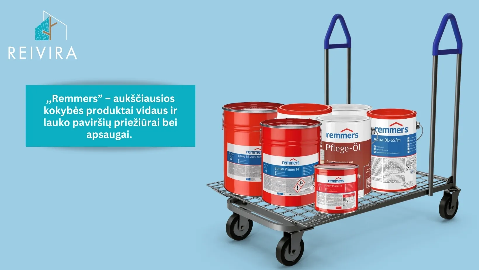 Medienos apsaugos ir apdailos priemonės
