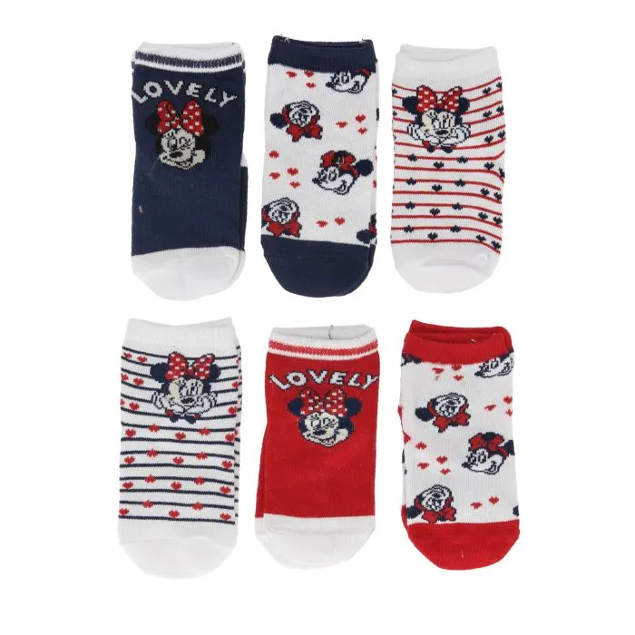 Kojinių komplektas Minnie Mouse, 6 poros