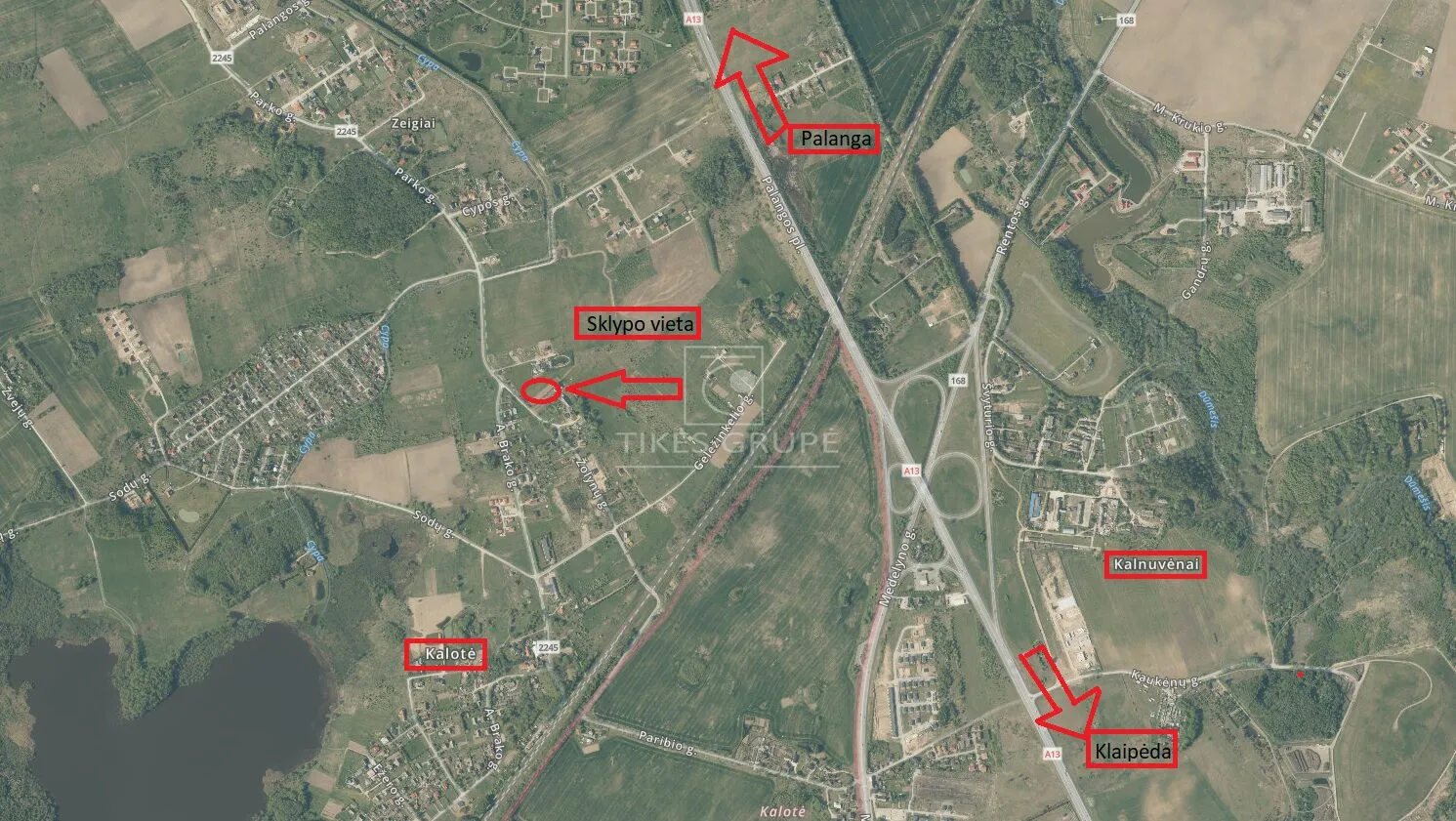 Parduodamas 0,5 ha sklypas Kalotėje, Žolynų g. – investicijai arba statybai!