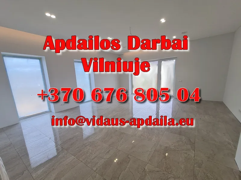Apdailos darbai Vilniuje – Vidaus-apdaila.eu