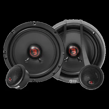 Bass Habit Rebel R165C, Komponentiniai garsiakalbiai automobiliui, Galia: 60 W, Jautrumas: 87 dB ( 2 vnt. )