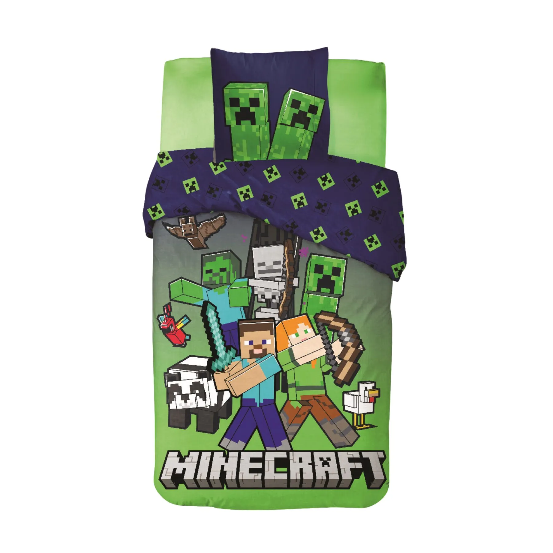 Patalynės komplektas Minecraft Team