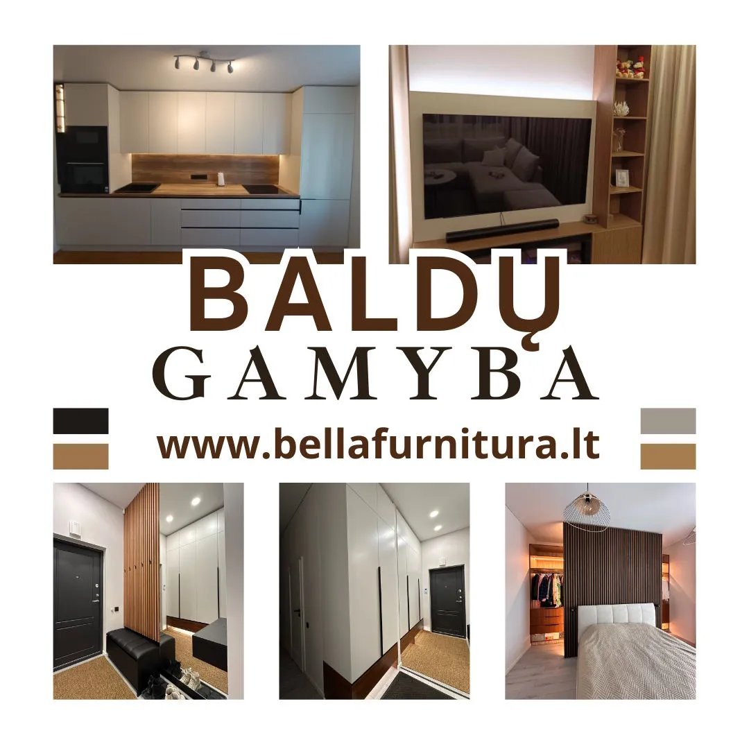 Nestandartinių baldų gamyba Lietuvje