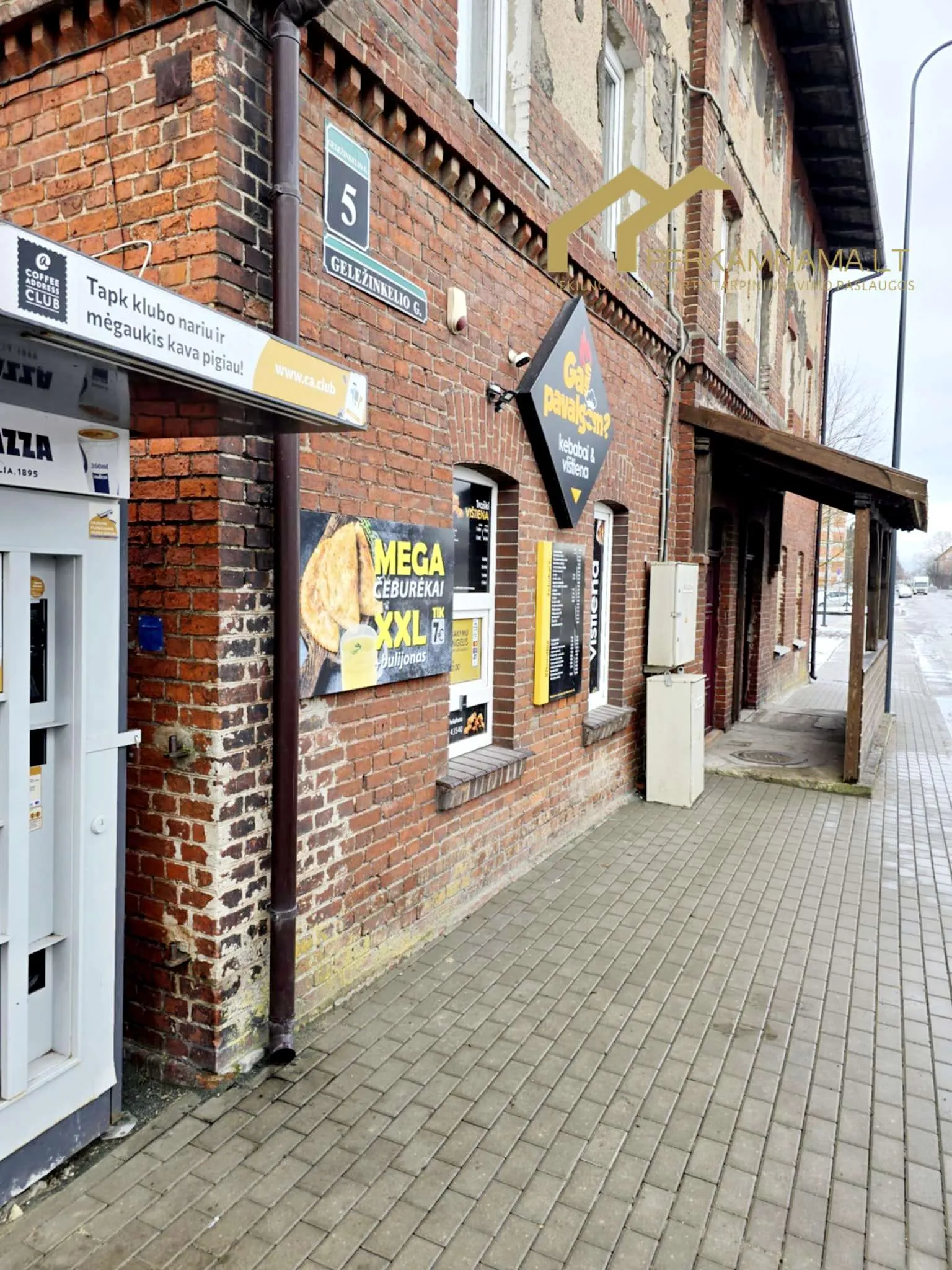 Parduodamos kebabinės patalpos Šilutėje