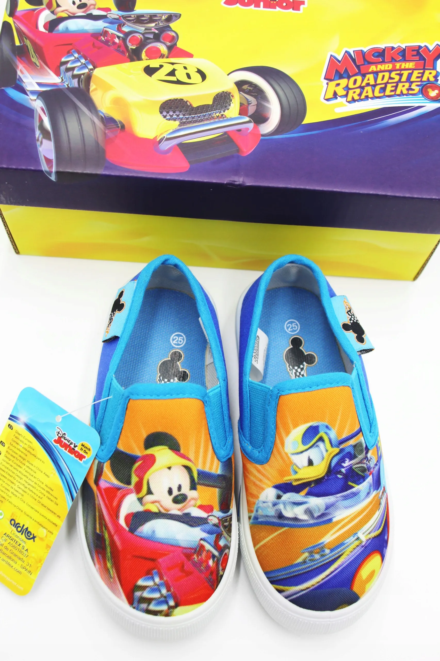 Vaikiški pusbačiai "Mickey and Donald"