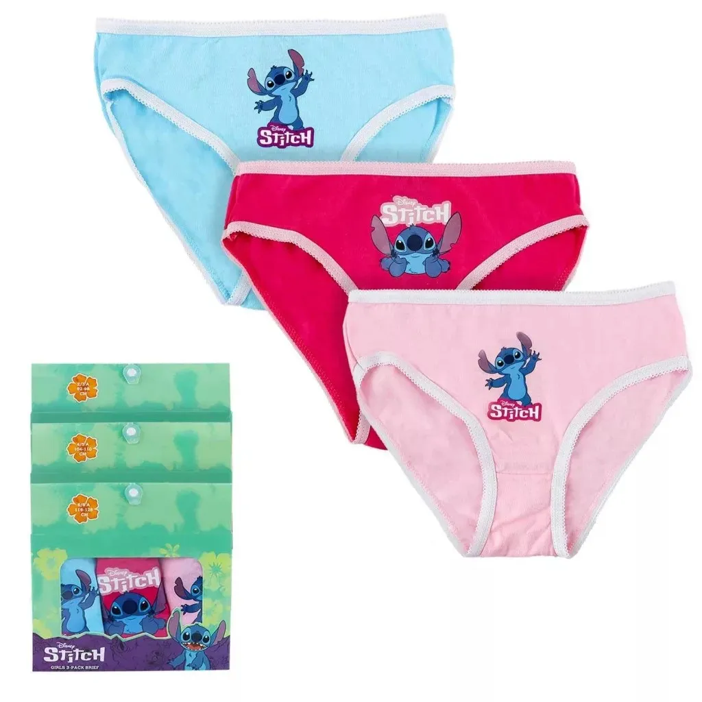 Lilo and Stitch vaikiškos kelnaitės 3 vnt./pak