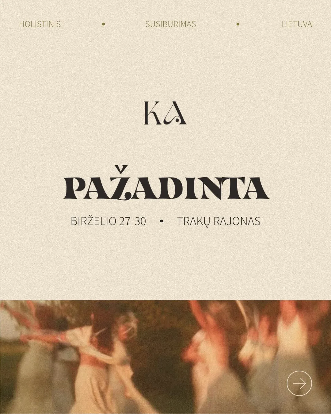 Holistinis moterų susibūrimas PAŽADINTA