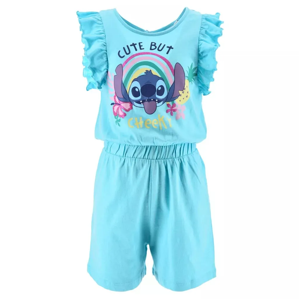 Turkio spalvos kombinezonas Lilo and Stitch Cheeky