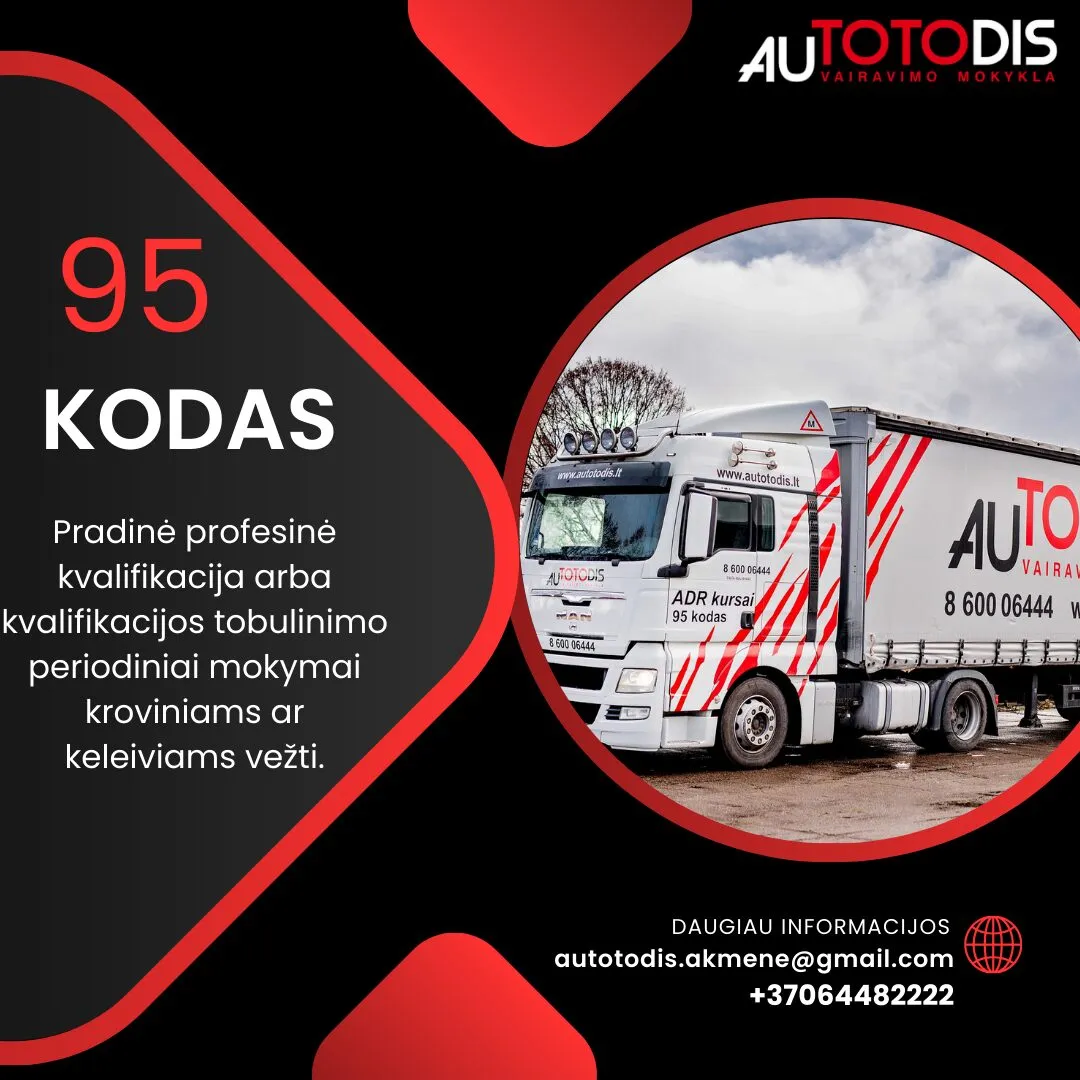 95 kodas - Kursai