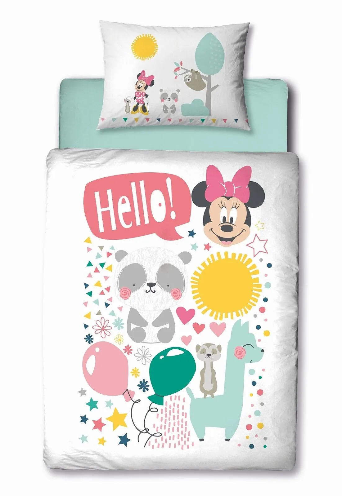 Patalynės komplektas Minnie Mouse Flower