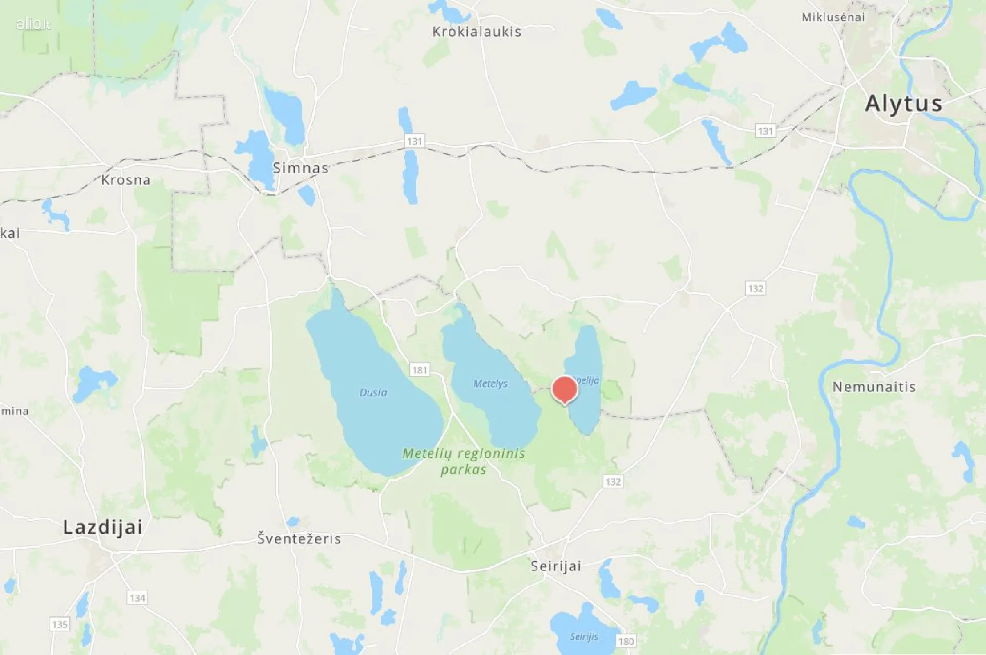 Parduodamas žemės sklypas prie Obelijos ežero Lazdiju r.