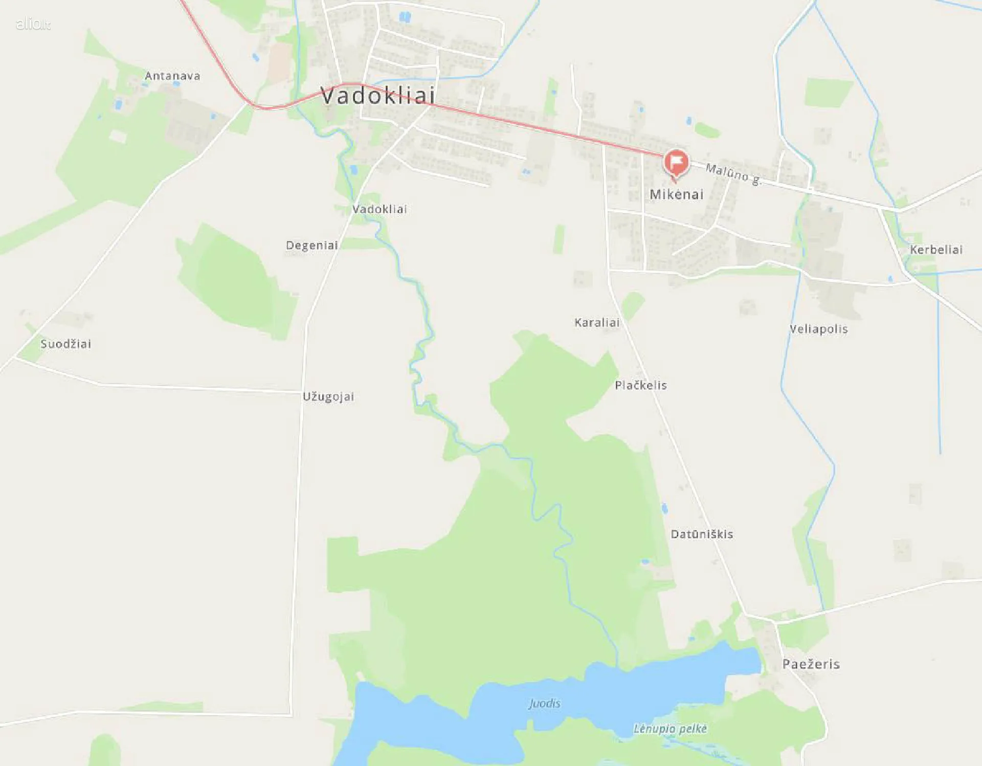 Parduodamas namas Panevėžio raj. Mikenai.