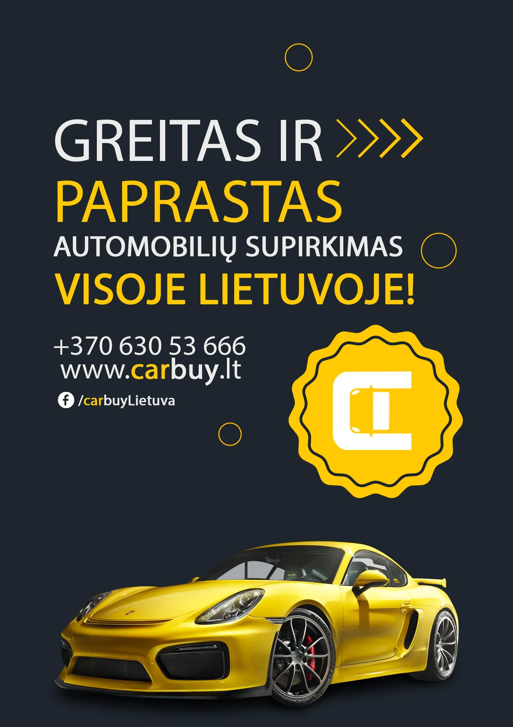 Automobilių supirkimas visoje Lietuvoje – greitai ir patikimai!