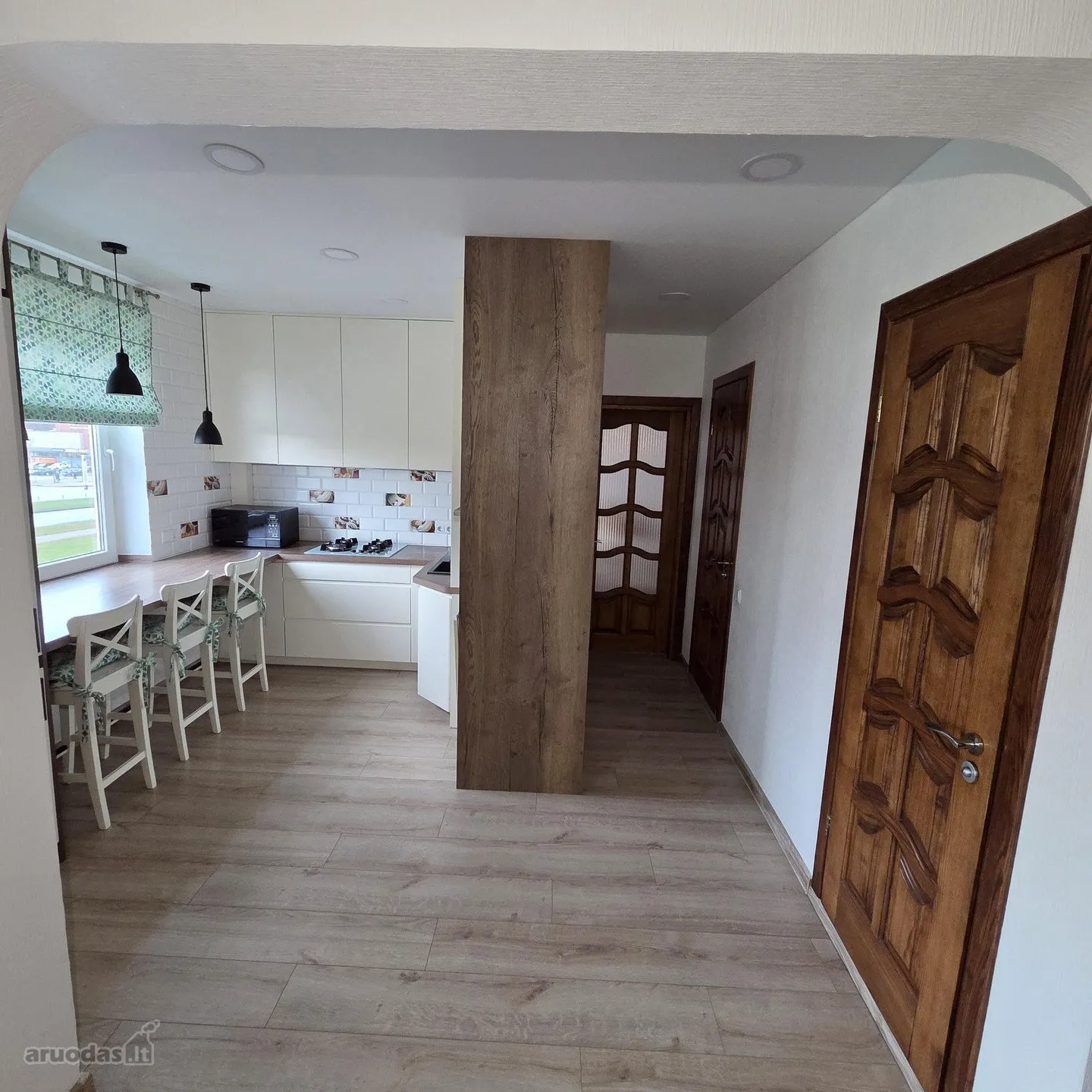 Suremontuotas ir perplanuotas butas