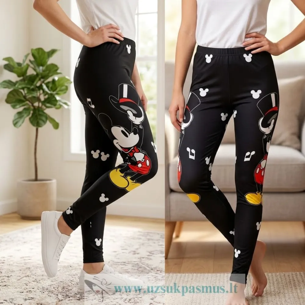 Mickey Mouse tamprės – stilingai nuotaikai ir vakarėlių žvaigždei!