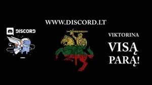 www.DISCORD.LT – Viktorina ir pokalbiai visą parą!