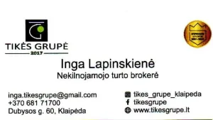 Norite pirkti ar parduoti nekilnojamąjį turtą? Patikėkite tai specialistei !