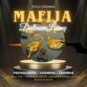 Renginys MAFIJA jūsų šventei!