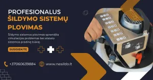 Šildymo sistemos plovimas