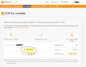 Elektrum, dpd, lpexress nuolaidos ir rekomendacijos kodai